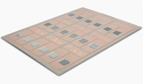 Test layout for soldering tests