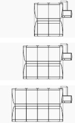 Two to four modules