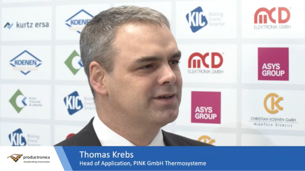 Productronica 2019 Thomas Krebs